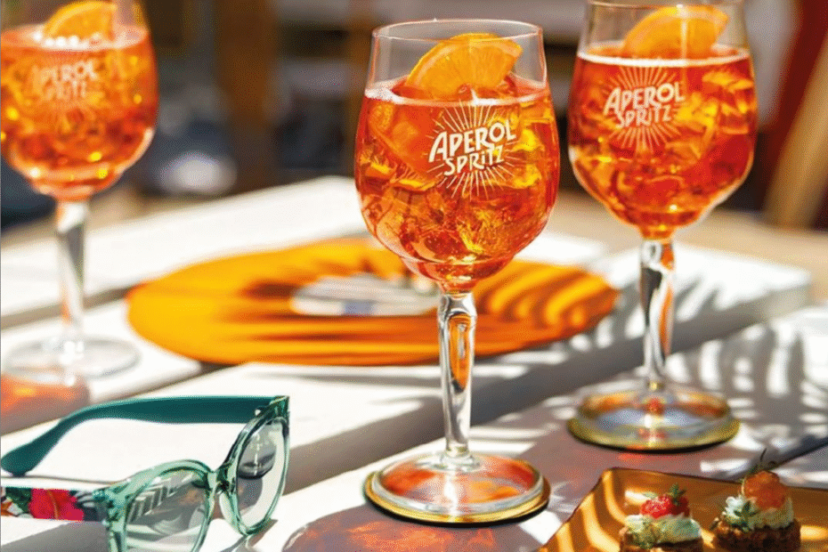 copas de aperol spritz